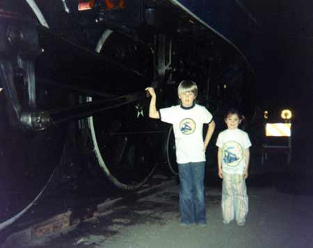 American Freedom Train in Kansas City Todd & Tina Schnnuth