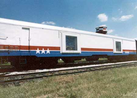American Freedom Train Car 102 ex New York Central baggage car 9158