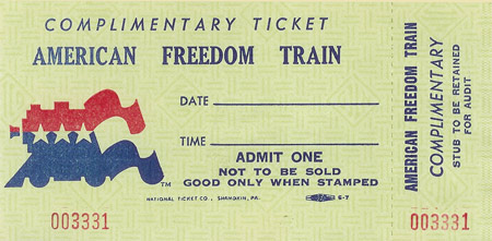 American Freedom Train Tickets