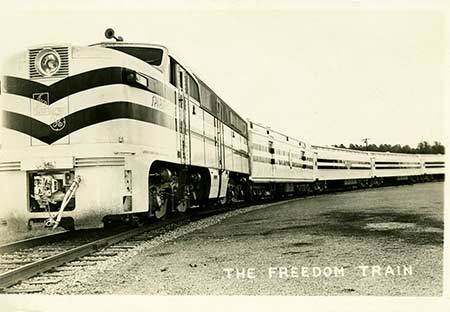Freedom Train Postcards