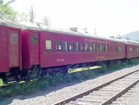 American Freedom Train Car 203 ex Reading 1327, Permacel Express, Springmaid Special, Preamble Express, BC Rail Resolution, Mt Rainier 322
