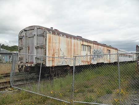 American Freedom Train spare baggage car