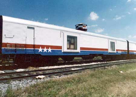 American Freedom Train Car 101 ex New York Central baggage car 9128