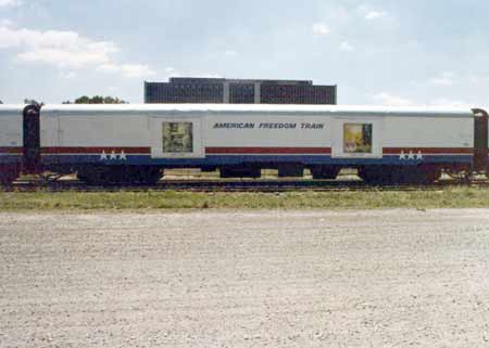 American Freedom Train Car 106 ex New York Central baggage car 9156