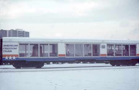 American Freedom Train Car 41 ex New York Central baggage car