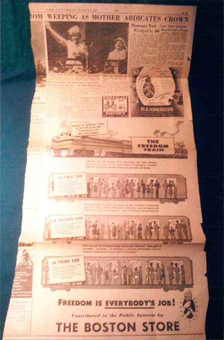 George Barker Freedom Train Collection