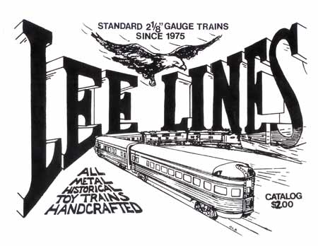 Lee Lines 1976-77 Standard Gauge Train Catalog GS-4 Daylight 4-8-4