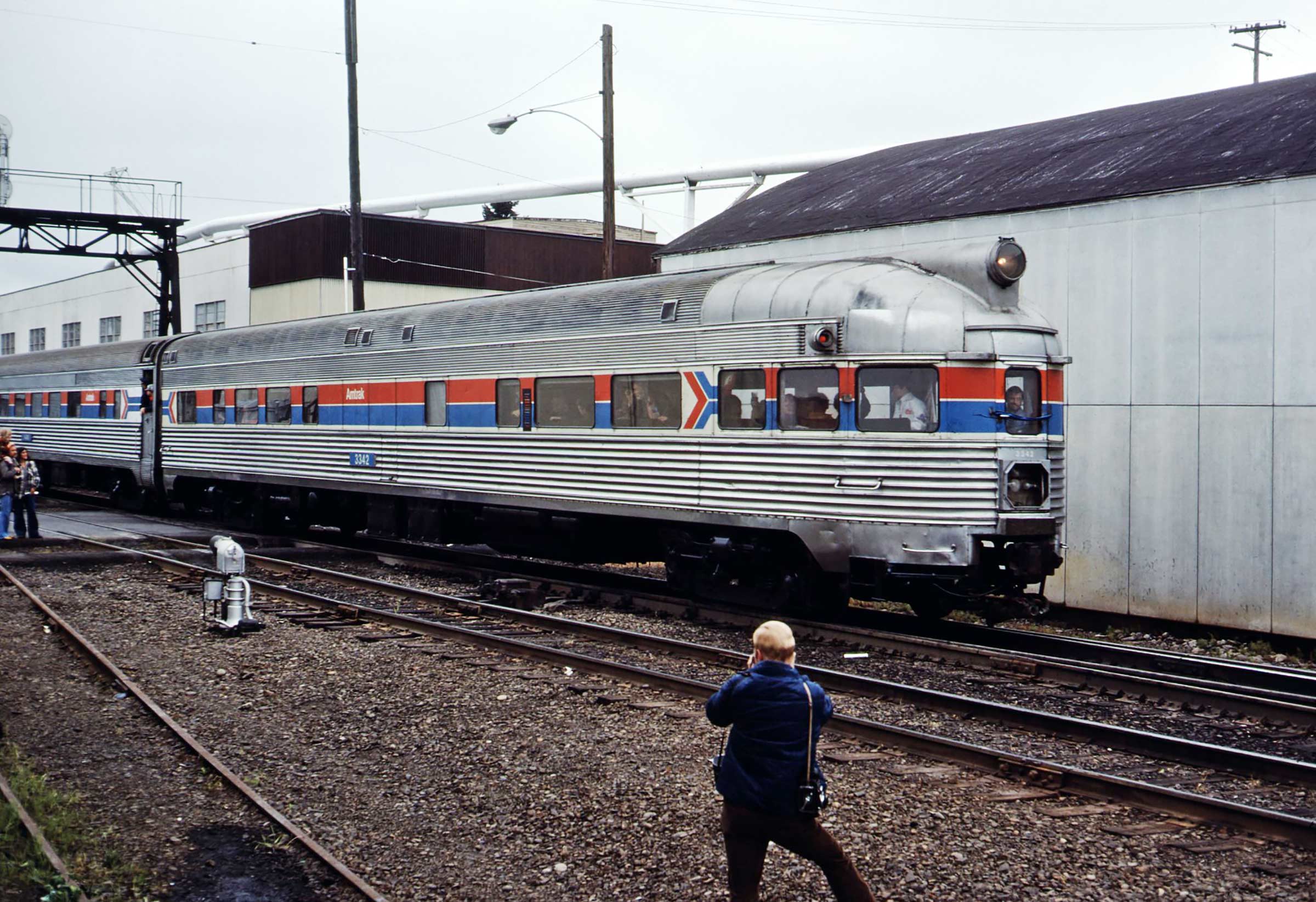 1975-6 Mississippi Train Station Columbia Photo 
