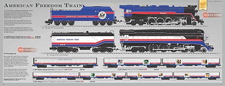 Lionel O Gauge American Freedom Train