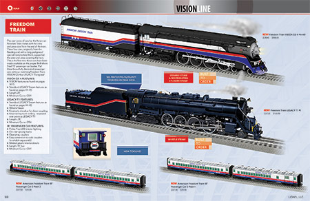 Lionel O Gauge American Freedom Train